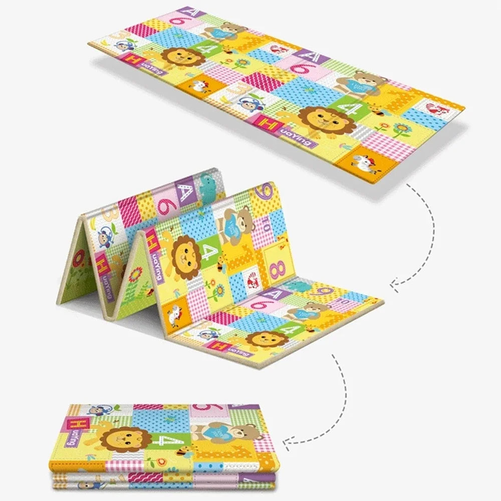 TAPIS DE JEU BÉBÉ - PLIABLE