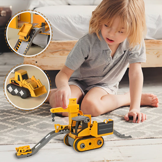Jouets-garçon-2 ans-Jeu-d'excavatrice à-Démonter