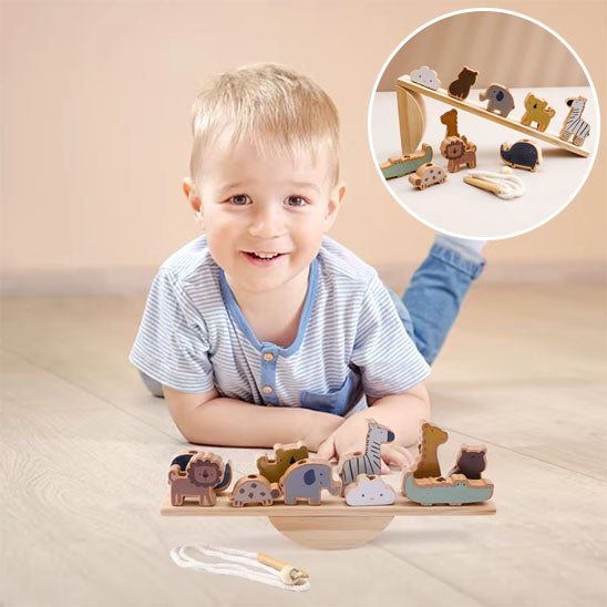 JOUET ENFANT 2 ANS - JOUET EMPILABLE EN BOIS