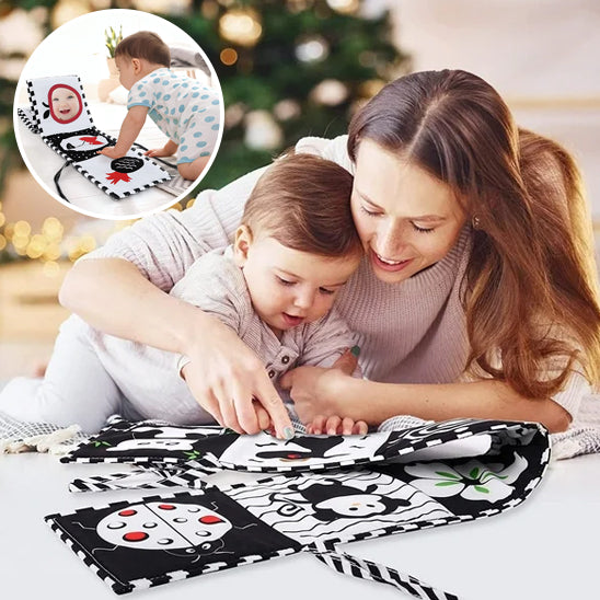 livre-bébé-noir-et-blanc-lien-parent-enfant