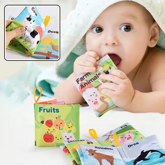LIVRE POUR ENFANT - tissu souple