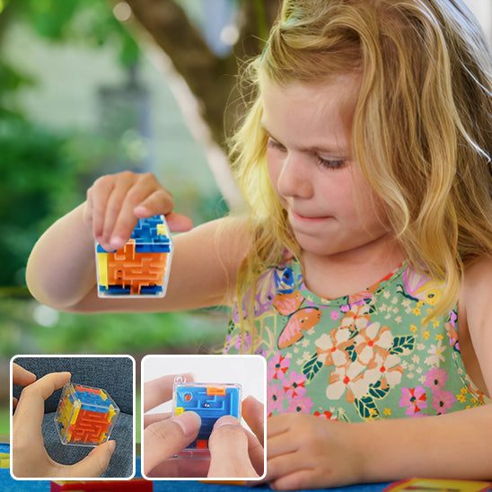JOUET ENFANT 2 ANS - CUBE LABYRINTHE 3D