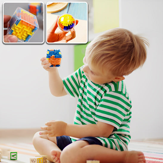 JOUET ENFANT 2 ANS - CUBE LABYRINTHE 3D