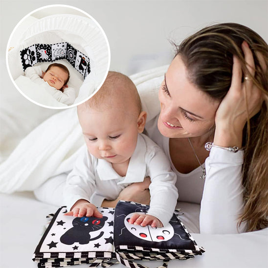 livre-bébé-noir-et-blanc-amusant