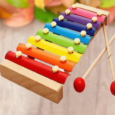 Jouet en Bois - WoodenToys™ - Xylophone - Mon bebe curieux