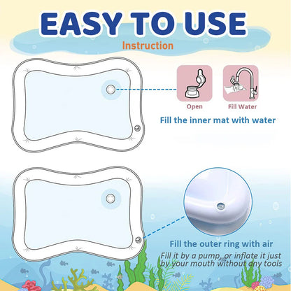 TAPIS D'EAU BÉBÉ - GONFLABLE
