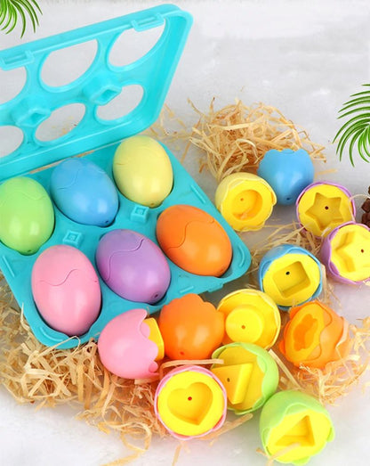 Boite à Oeufs - SmartEggs™ - Oeuf Coloré - Mon bebe curieux
