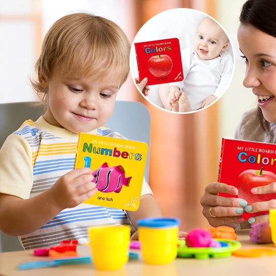 LIVRE ENFANT - Cartes à motifs colorés