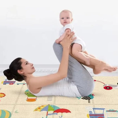 TAPIS DE JEU BÉBÉ - PLIABLE