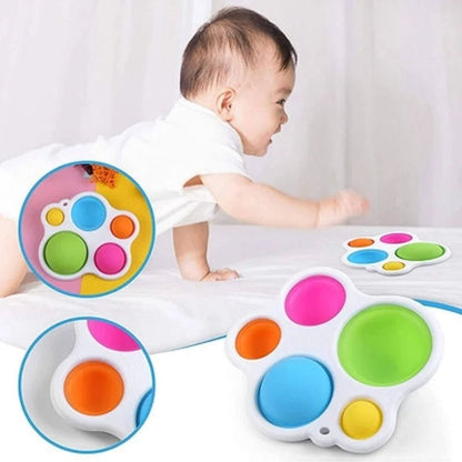 Jouet d'Éveil - PuzzleBoard™ - Blanc - Mon bebe curieux