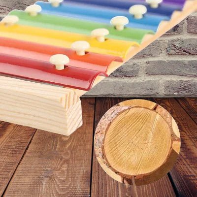 Jouet en Bois - WoodenToys™ - Xylophone - Mon bebe curieux