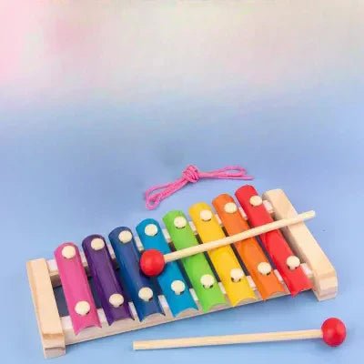 Jouet en Bois - WoodenToys™ - Xylophone - Mon bebe curieux