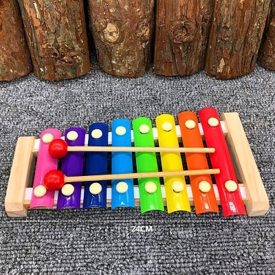Jouet en Bois - WoodenToys™ - Xylophone - Mon bebe curieux
