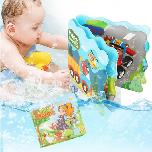 livre-sonore-bébé-bain-amusant