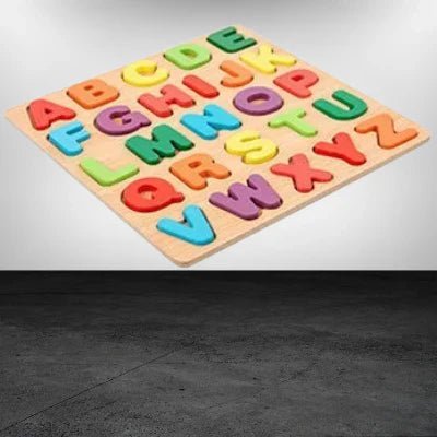 Puzzle en Bois - MontessoriToys™ - Alphabet - Mon bebe curieux