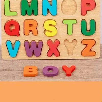 Puzzle en Bois - MontessoriToys™ - Alphabet - Mon bebe curieux