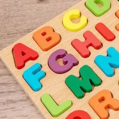 Puzzle en Bois - MontessoriToys™ - Alphabet - Mon bebe curieux