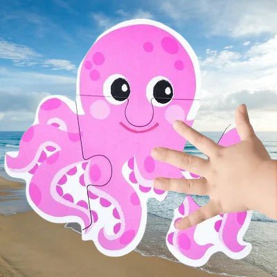 Puzzle Montessori - BabyPuzzle™ - Océan - Mon bebe curieux