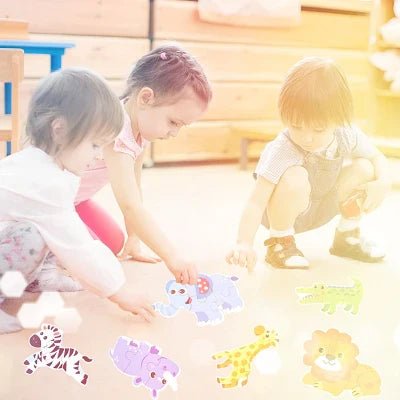 Puzzle Montessori - BabyPuzzle™ - Sauvage - Mon bebe curieux