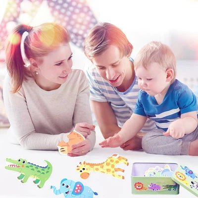 Puzzle Montessori - BabyPuzzle™ - Sauvage - Mon bebe curieux