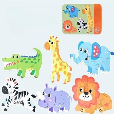 Puzzle Montessori - BabyPuzzle™ - Sauvage - Mon bebe curieux