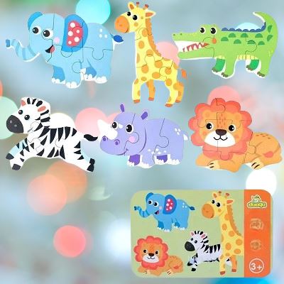Puzzle Montessori - BabyPuzzle™ - Sauvage - Mon bebe curieux