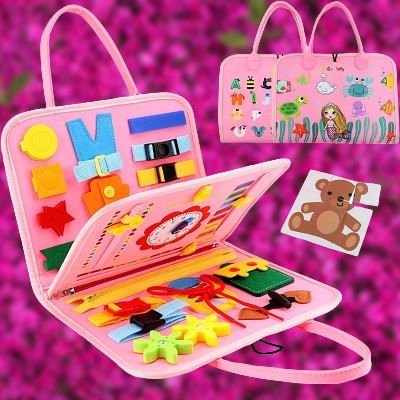 Tableau d'Activité Montessori - MontessoriBoard™ - Sirène - Mon bebe curieux